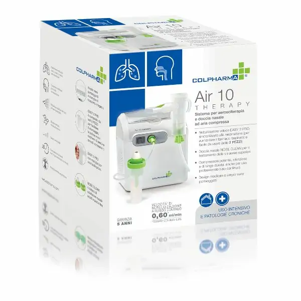 Air 10 therapy packaging