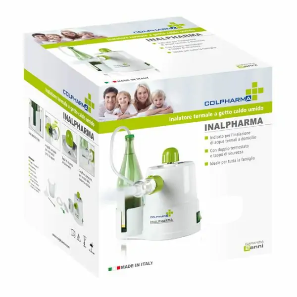 Inalatore termale Inalpharma packaging